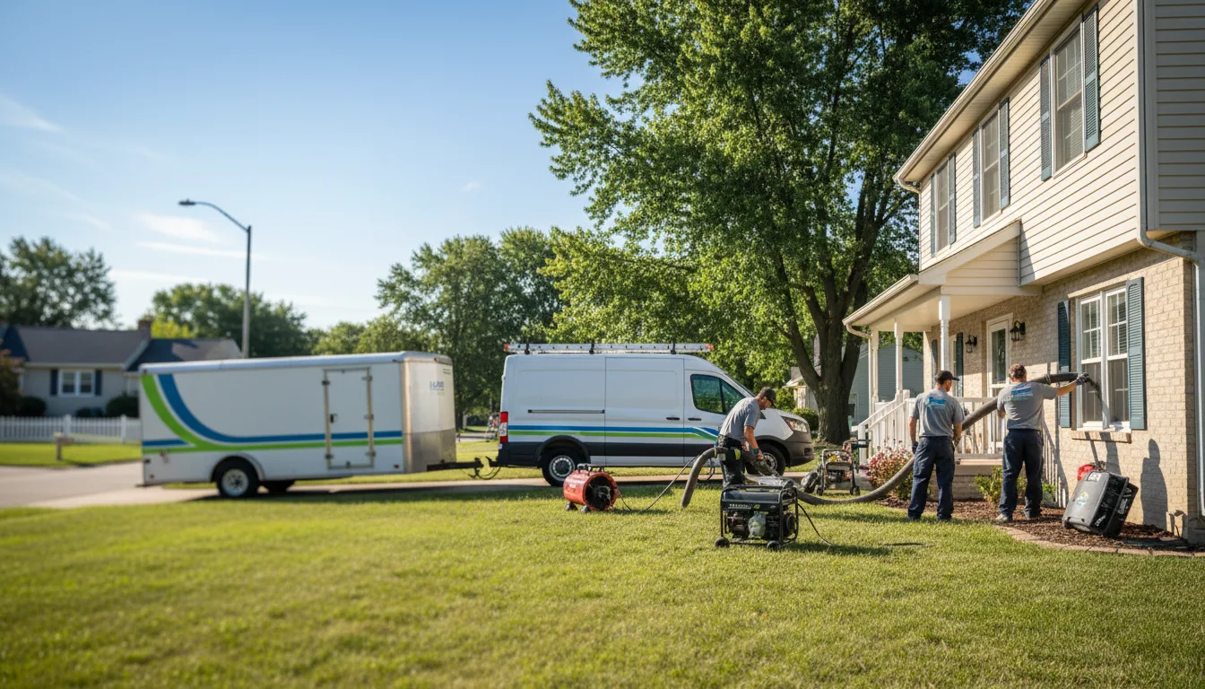 Flooded Basement Restoration And Cleanup With Repair in Mapleton, IA near me